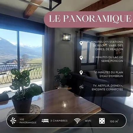 Le Panoramique Chateauroux-les-Alpes